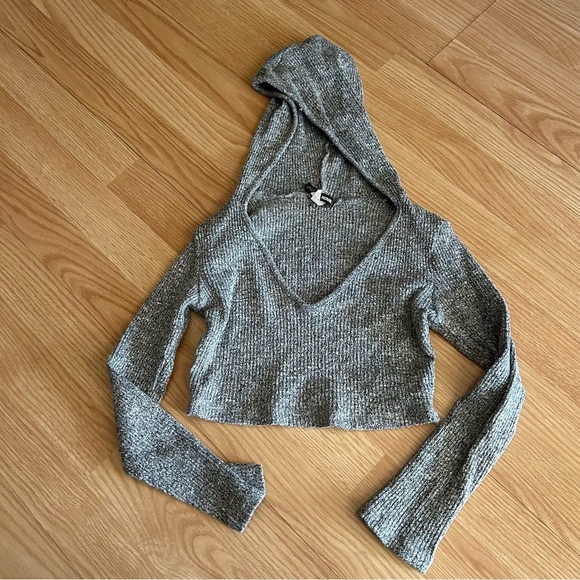 Fashion Nova Gray Ribbed Lounge Wear Set Small - Picture 2 of 16